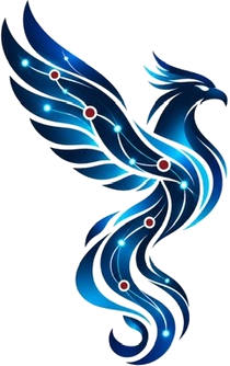 The ICDSS phoenix mascot